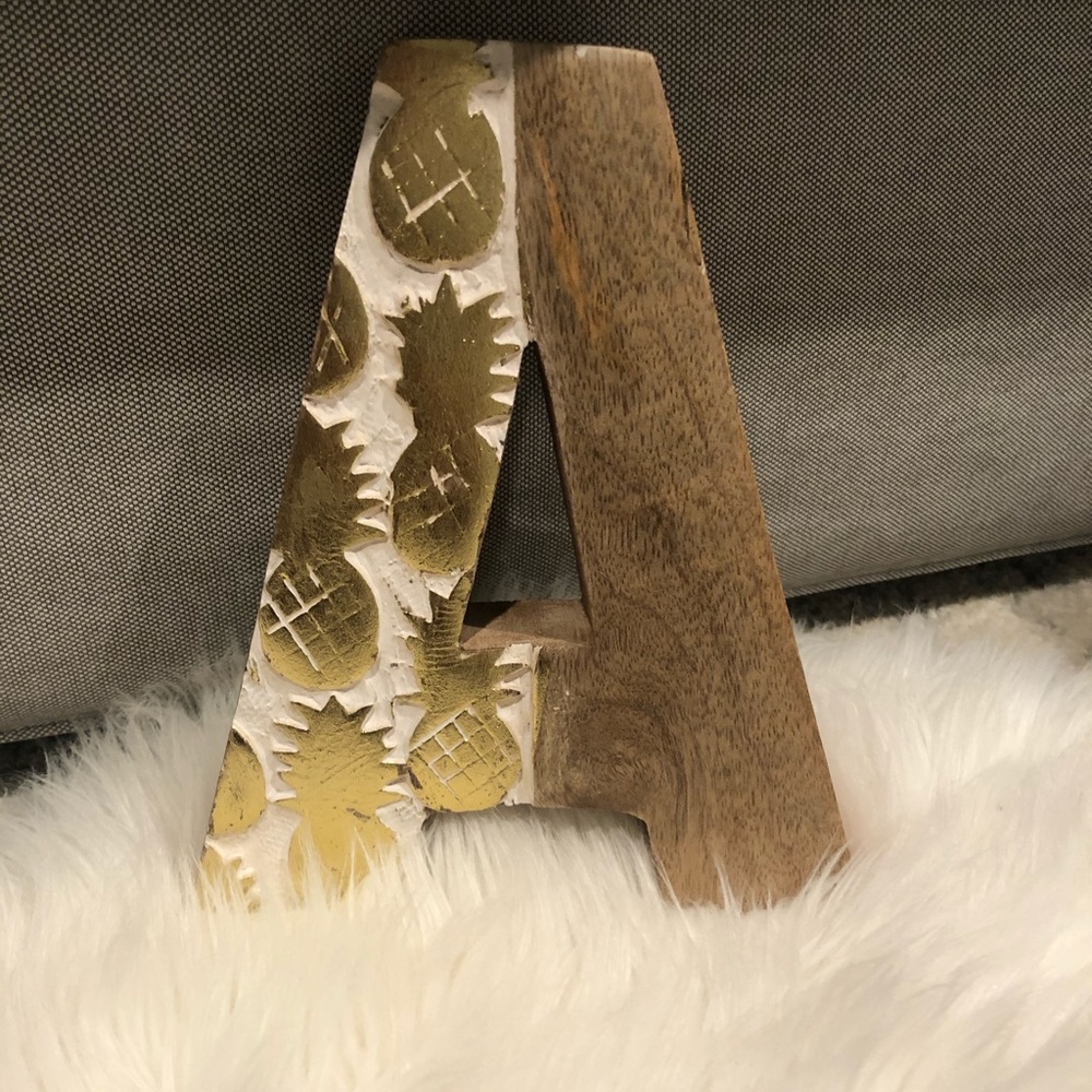 Wooden ‘A’ Sign